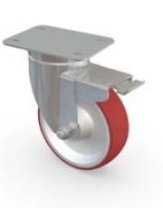 PECAS - Set of castors - 2 braked