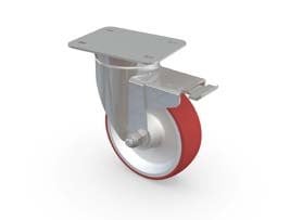 RBCASGF - Set of Castors - 2 Braked