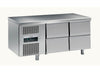 Sagi KSA4M Low Level Fridge Counter - 4 Drawers