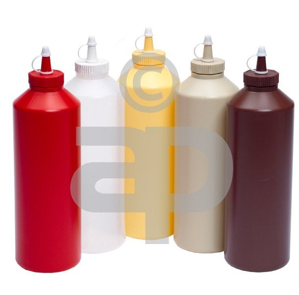 Jumbo Sauce Bottles - 35Oz Capacity