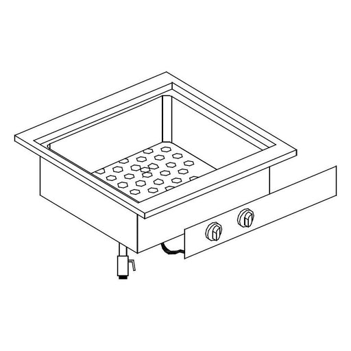 Giorik LBE6811D "Drop In" Electric Bain Marie