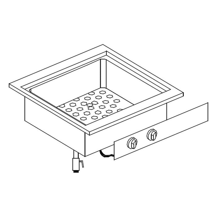 Giorik LBE6811D "Drop In" Electric Bain Marie