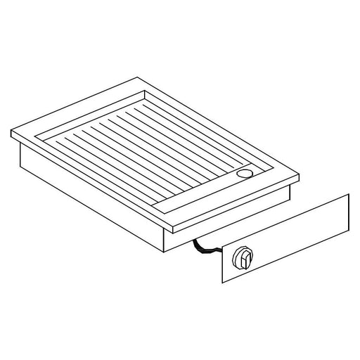 Giorik LGE4811DX "Drop In" Ribbed Plate Electric Griddle