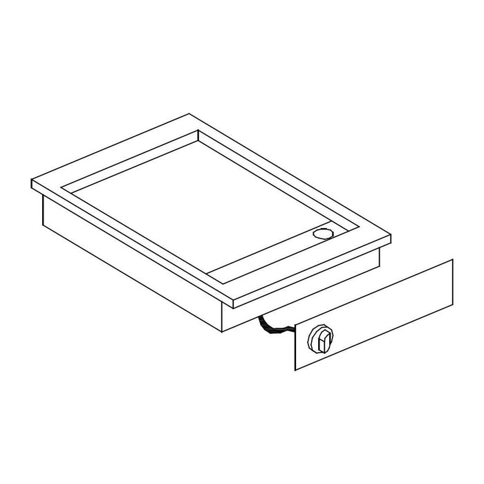 Giorik LGE4831D* "Drop In" Smooth Chrome Plate Electric Griddle