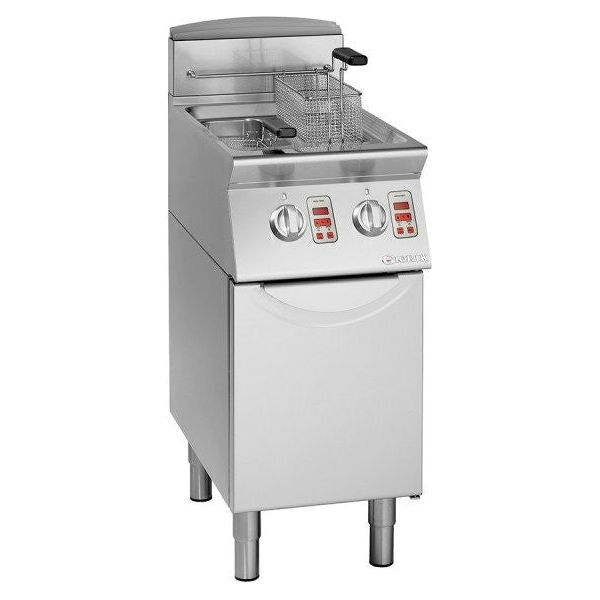 Giorik FE7207M/EU 8+8 Ltr Slimline Twin Tank Electric Fryer - Electronic Control