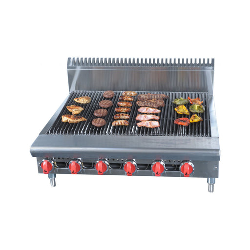 American Range ARRB36A 36" Heavy Duty Gas "Radiant Chargrill"