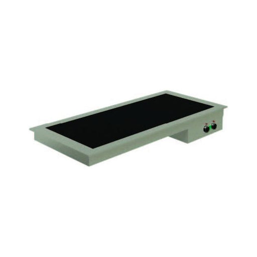 Emainox Elegance 8046428 2 X 1/1Gn Drop In Heated Ceramic Hotplate