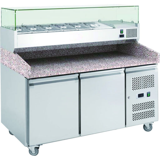 Chefs Range PP2+ - 2 Door Pizza Prep Counter