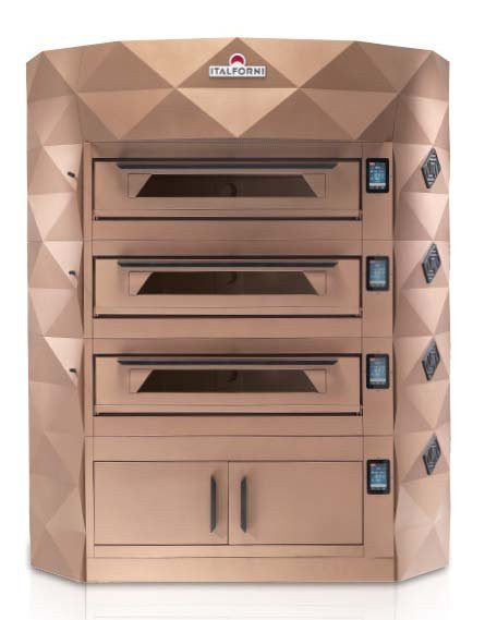 Italforni Diamond - Pizza Deck Ovens, Can Be Wall or Island Sited