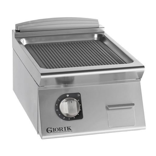 Giorik 70 Top FRE72TCRX Electric Griddle - Chrome Plated Ribbed Plate