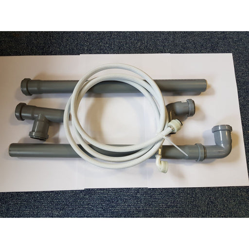 Giorik Movair/Easyair 2028492 Installation Kit - Consists of - 1 X 32Mm Waste Connector, 2 X 90' 32Mm Dia Elbows, 1 X 600 X 32Mm Dia Length of Pipe, 1 X Water Hose 3/4"