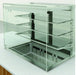 Emainox Elegance 8046530HC 4 X 1/1Gn Drop In 3 Tier Refrigerated Display + Dolewell Base - Operator Serve