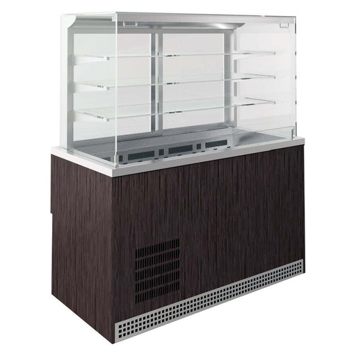 Emainox Self Supreme 8087390 - 3 Shelves + 2 X 1/1Gn Refrigerated Grab & Go Display with Dolewell