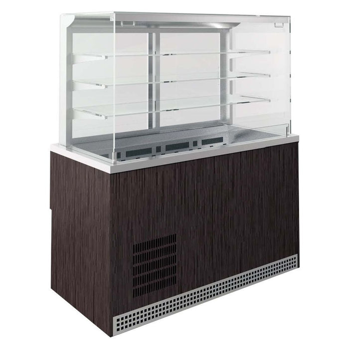 Emainox Self Supreme 8087393 - 3 Shelves + 5 X 1/1Gn Refrigerated Grab & Go Display with Dolewell