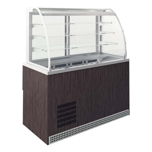 Emainox Self Supreme 8087393 - 3 Shelves + 5 X 1/1Gn Refrigerated Grab & Go Display with Dolewell