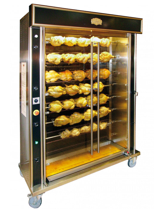 Inotech ITE3. Electric Chicken Rotisserie - 4, 6 or 8 Spit Options