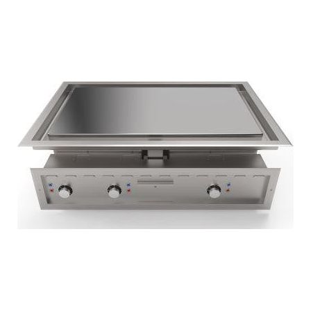 Mirror M1000E DI Drop In Heavy Duty Electric Chrome Griddle/Plancha