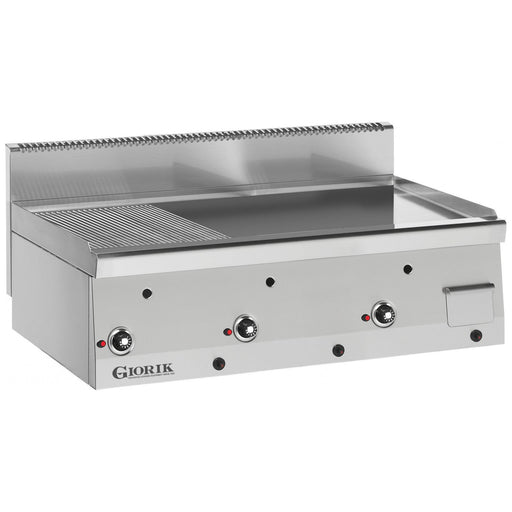 Giorik Snack 60 LGG6960X - 1000Mm Slimline Gas Griddle - 1/3 Ribbed + 2/3 Smooth