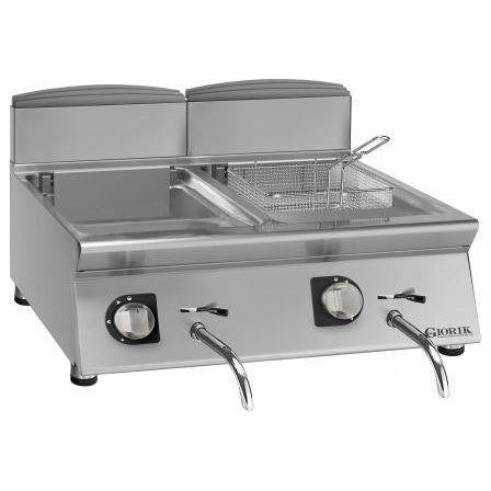 Giorik 70 Top FE7210T - 10 + 10 Ltr Twin Tank Electric Fryer