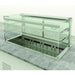 Emainox Elegance 8046900HC 2 X 1/1Gn Grab & Go Drop In 2 Tier Refrigerated Display + Dolewell Base