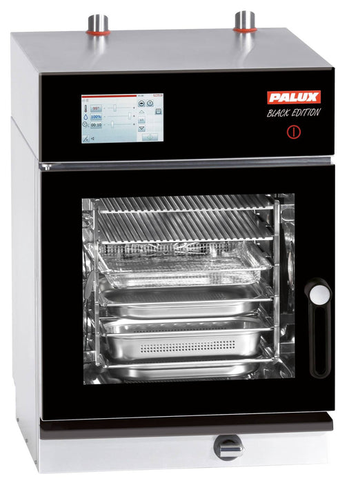 Palux Slimline 623BSL-W Black - 6 X 2/3Gn Electric Combi Oven with Wash System