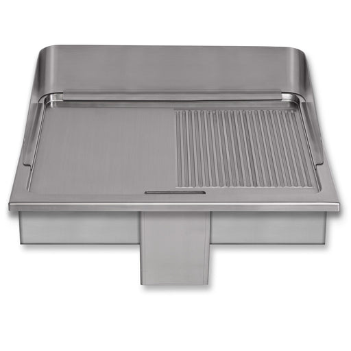 Berner BGIH60 Ribbed/Smooth Plate Drop In Induction Griddle