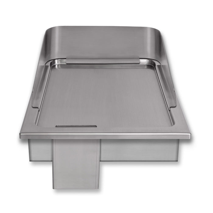 Berner BGIR40 Ribbed Plate Drop In Induction Griddle