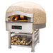 Morello Forni FGRI110-CM Hybrid Gas/Wood Mosaic Dome Pizza Oven - Rotating Oven Floor 8 X 300Mm Pizzas