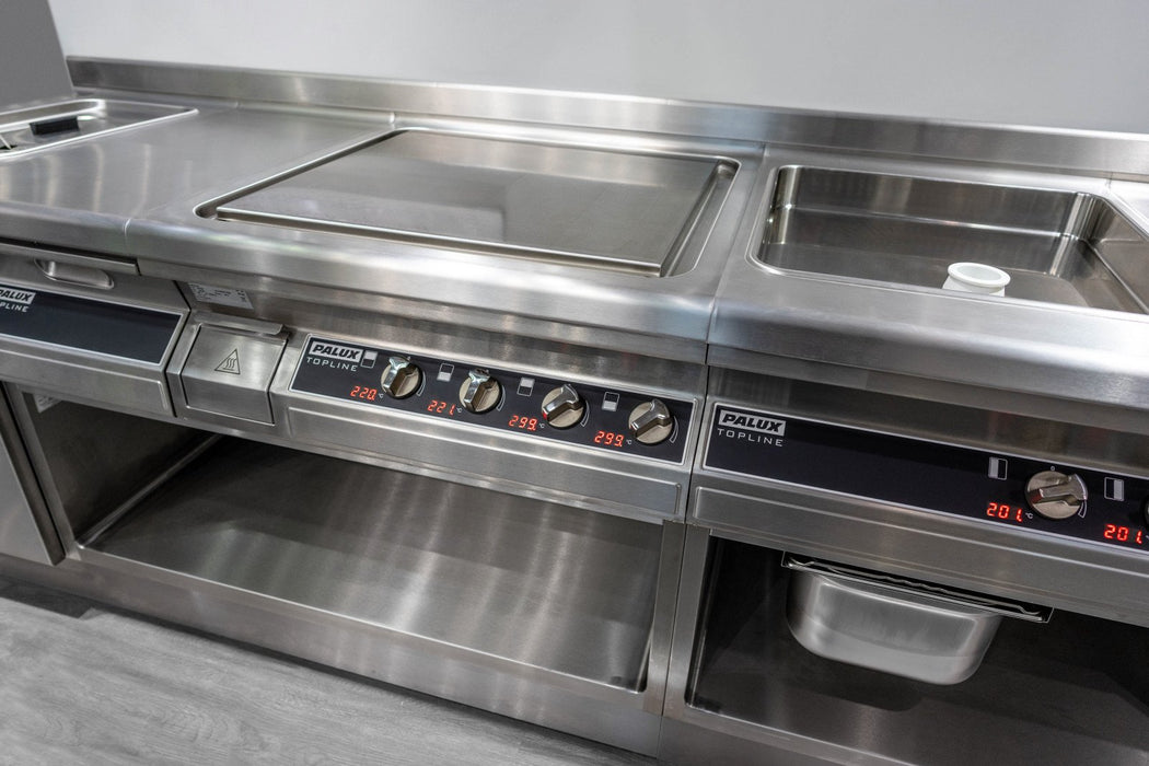 Palux Twingo - Island/Pass Thru' Heavy Duty Modular Cook Line