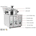 Chefs Range ECE16 Counter Top Pressure Fryer