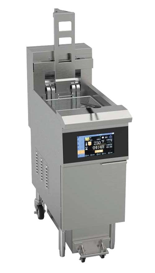 Chefs Range ECEH126L - Single Tank 21.5 Ltr Electric Filtration Fryer & Basket Lift