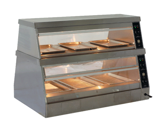 Chefs Range ECE1200 5 Tray Heated Chicken Display - with Humidity