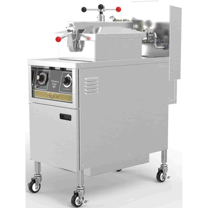 Chefs Range ECE500 Electric Pressure Fryer with Filtration - Mechanical Controls