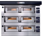 Moretti Forni PB120EA-3. 3 Tray - Triple Deck Electric Bakery Oven