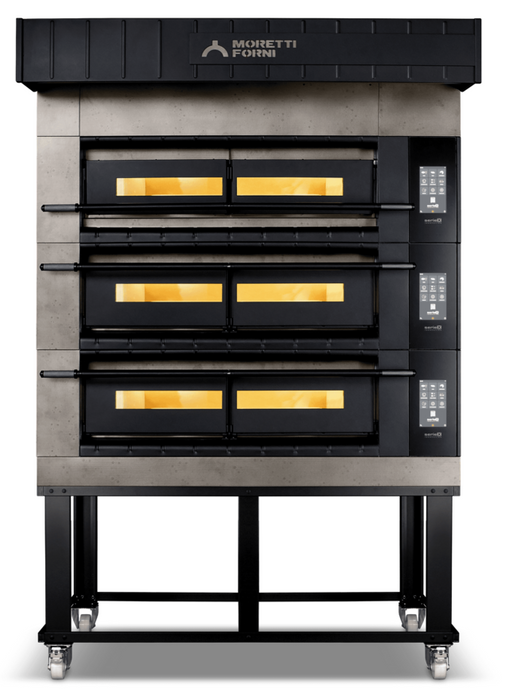 Moretti Forni Series X100E Multi Function Electric Deck Oven - Pizza, Bakery and Gastronomy