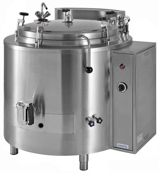 Baratta PIA-200GA - 220 Ltr Autoclave Gas Indirect Heat Boiling Pan