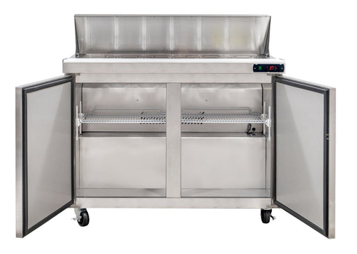 Chefs Range TSSU-60T - 2 Door Prep Counter + 16 X 1/6GN Containers