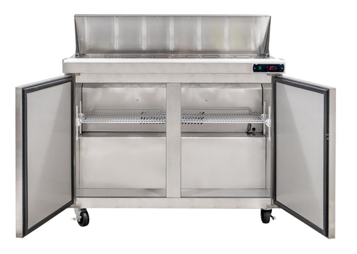 Chefs Range TSSU-48T - 2 Door Prep Counter + 12 X 1/6GN Containers