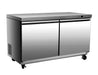 Chefs Range TUC-48R/60 2 Door S/Steel Under Counter Fridge