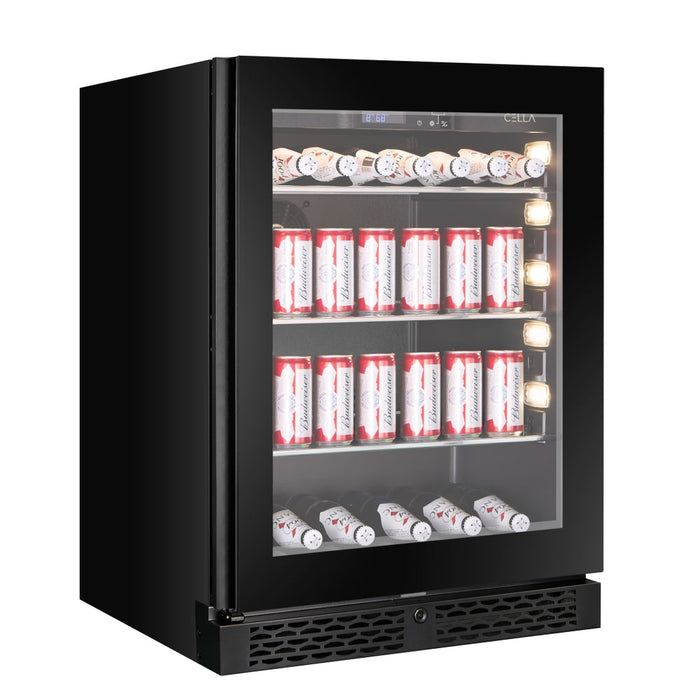 Cella 141 Can / 127L Beverage Cooler, BV46S-BLACK