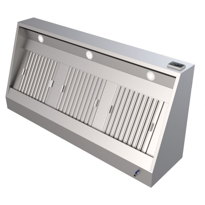 Combisteel 1100 WALL-MOUNTED HOOD 2400