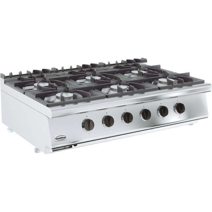 Combisteel Base 700 Gas Range 6 Bu.