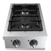 Combisteel Base 700 gas range 2 bu.