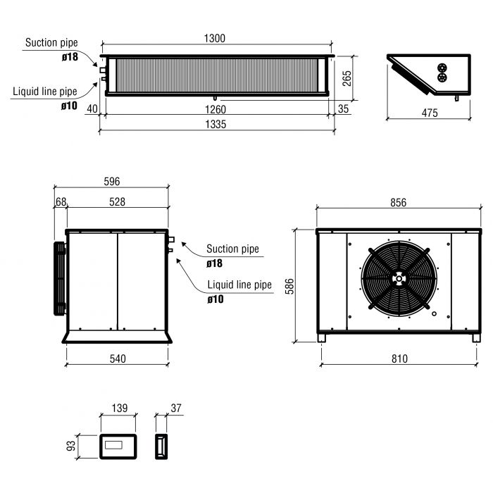 Combisteel NEGATIVE SPLIT UNIT