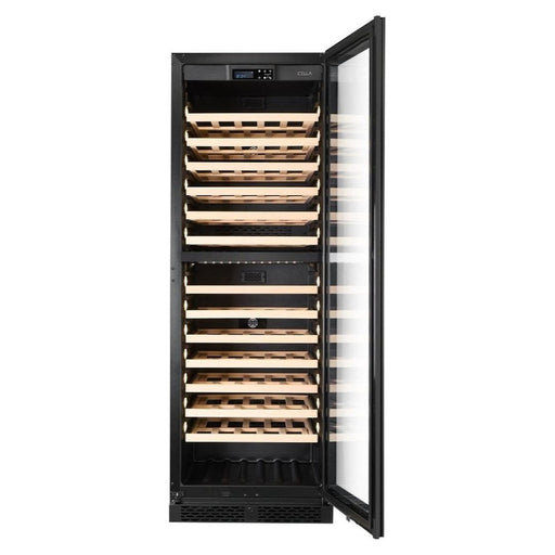 Cella 154 Bottle Dual Zone Wine cooler, FWS154D-BLACK