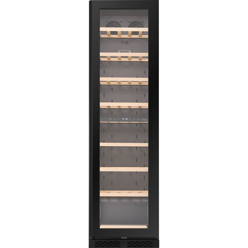 Cella 74 Bottle Single Zone Wine Cooler - Shallow Depth, W82S-BLACK