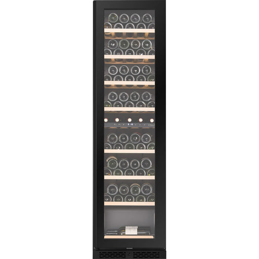 Cella 74 Bottle Single Zone Wine Cooler - Shallow Depth, W82S-BLACK