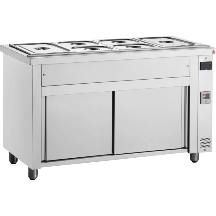 Inomak Bain Marie with Heated Base 4x GN11 MHV714