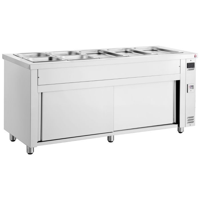 Inomak Bain Marie with Heated Base 5x GN11 MHV718