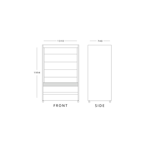 Mafirol Stainless Steel Multideck 1310mm Wide CRONUS1250OP SS MA